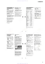 Preview for 9 page of Sony CDX-M610  (XT-XM1) Service Manual