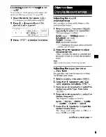 Preview for 9 page of Sony CDX-M8810 - Fm/am Compact Disc Player Operating Instructions Manual