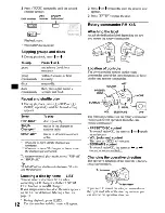 Preview for 12 page of Sony CDX-M8810 - Fm/am Compact Disc Player Operating Instructions Manual