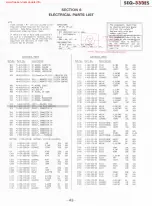 Preview for 25 page of Sony cf-950s Service Manual