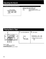 Preview for 10 page of Sony CFD-440 Operating Instructions Manual