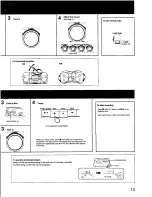 Preview for 13 page of Sony CFD-440 Operating Instructions Manual