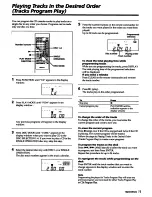 Preview for 17 page of Sony CFD-600 Operating Instructions Manual