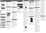 Preview for 2 page of Sony CFD-RS60CP Operating Instructions