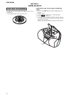 Preview for 4 page of Sony CFD-S250L Service Manual