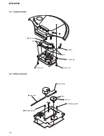 Preview for 12 page of Sony CFD-S250L Service Manual