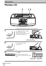 Preview for 4 page of Sony CFD-S28L Operating Instructions Manual