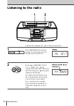 Preview for 6 page of Sony CFD-S28L Operating Instructions Manual