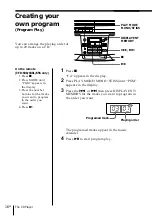 Preview for 16 page of Sony CFD-S28L Operating Instructions Manual