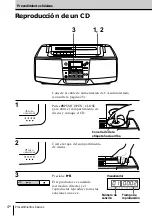 Preview for 38 page of Sony CFD-S28L Operating Instructions Manual