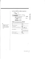 Preview for 9 page of Sony CFD-V25 - Cd Radio Cassette-corder Operating Instructions Manual