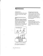 Preview for 24 page of Sony CFD-V25 - Cd Radio Cassette-corder Operating Instructions Manual