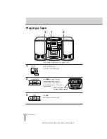 Preview for 8 page of Sony CFD-Z110 Operating Instructions Manual