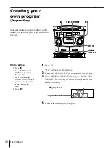 Preview for 16 page of Sony CFD ZW755 - Portable CD / Cassette Operating Instructions Manual