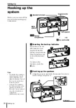 Preview for 26 page of Sony CFD ZW755 - Portable CD / Cassette Operating Instructions Manual