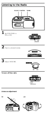 Preview for 5 page of Sony CFM-10 Operating Instructions  (primary... User Manual