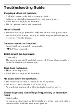 Preview for 8 page of Sony CFM-10 Operating Instructions  (primary... User Manual