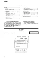 Preview for 2 page of Sony CFM-20L Service Manual