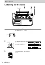 Preview for 4 page of Sony CFM-A50 Operating Instructions Manual