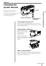 Preview for 11 page of Sony CFM-A50 Operating Instructions Manual