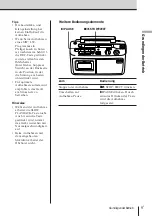 Preview for 25 page of Sony CFM-A50 Operating Instructions Manual