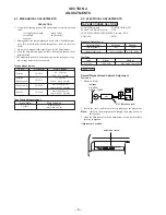 Preview for 8 page of Sony CFM-A50 Service Manual