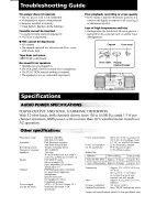 Preview for 8 page of Sony CFS-1035 Operating Instructions Manual