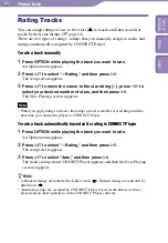 Preview for 41 page of Sony CKH-NWA1000 Operation Manual