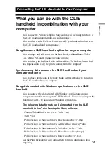 Preview for 24 page of Sony CLIE PEG-S300 Online Manual