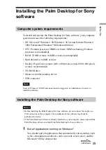 Preview for 25 page of Sony CLIE PEG-S300 Online Manual