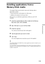 Preview for 179 page of Sony CLIE PEG-S300 Online Manual