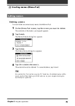 Preview for 76 page of Sony CLIE PEG-S320 Operating Instructions Manual