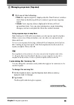 Preview for 85 page of Sony CLIE PEG-S320 Operating Instructions Manual