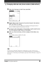 Preview for 49 page of Sony CLIE PEG-SJ10 Operating Instructions Manual