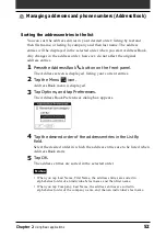 Preview for 52 page of Sony CLIE PEG-SJ10 Operating Instructions Manual