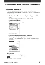 Preview for 57 page of Sony CLIE PEG-SJ10 Operating Instructions Manual