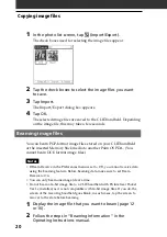 Preview for 20 page of Sony CLIE PEG-SJ20 Application Manual