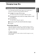 Preview for 21 page of Sony CLIE PEG-SJ20 Application Manual