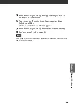 Preview for 63 page of Sony CLIE PEG-SJ20 Application Manual