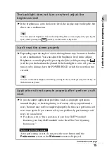 Preview for 15 page of Sony CLIE PEG-TG50 Troubleshooting Manual