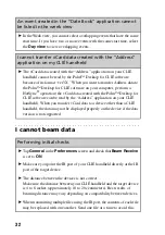 Preview for 32 page of Sony CLIE PEG-TG50 Troubleshooting Manual