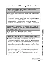 Preview for 35 page of Sony CLIE PEG-TG50 Troubleshooting Manual