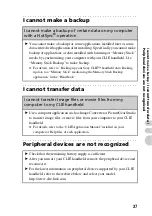 Preview for 37 page of Sony CLIE PEG-TG50 Troubleshooting Manual