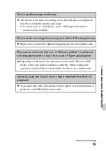 Preview for 39 page of Sony CLIE PEG-TG50 Troubleshooting Manual