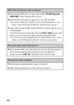 Preview for 40 page of Sony CLIE PEG-TG50 Troubleshooting Manual