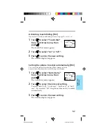 Preview for 57 page of Sony CM-B1200 Operating Instructions Manual