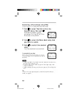 Preview for 62 page of Sony CM-B1200 Operating Instructions Manual