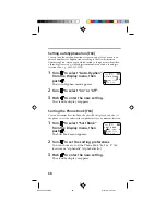 Preview for 68 page of Sony CM-B1200 Operating Instructions Manual