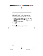 Preview for 76 page of Sony CM-B1200 Operating Instructions Manual