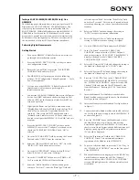 Preview for 7 page of Sony CM-Bx200 Service Manual